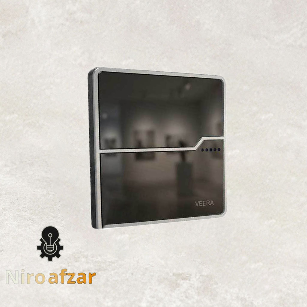 کلید صلیبی ویرا مدل T2 گلس مشکی